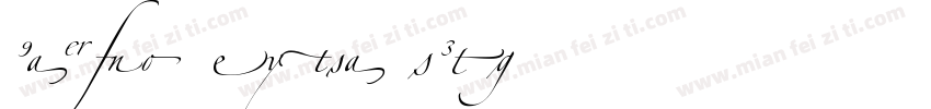 Zapfno Extra LT)字体转换